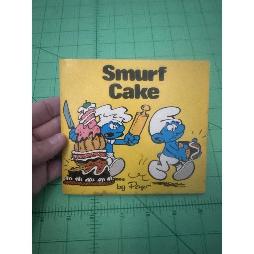 SMURFS 3 Paperback Book PEYO 1980 Smurf Cake, The Fake Smurf, & A Smurf In The A
